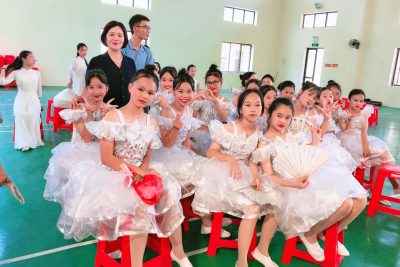 Trường THCS Thị trấn Cổ Lễ tham gia thi Giai điệu tuổi hồng năm 2022.